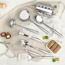 Set Utensilios acero inoxidable 8 piezas