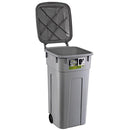 Basurero Contenedor 93 Litros Gris