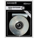 Rueda Para Porton Al Piso 100 Mm Deslizamiento Suave