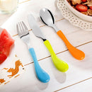 Set De Cubiertos Just Home Collection Para Ninos 3 Piezas