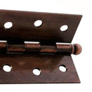 Bisagra L240 3,5x3,5 Cobre Envejecido 1 un