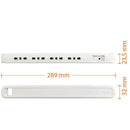 Alargador Ultra Slim 4 Toma(S) 1.5 M Blanco