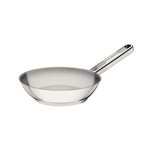 Sarten 24 cm Acero inoxidable Plateado.