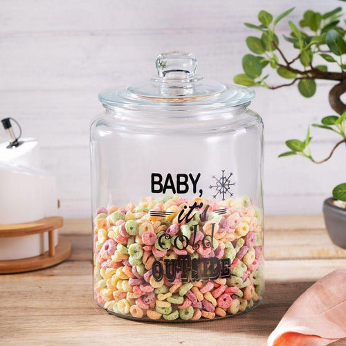 Frasco con Tapa Vidrio 5700 ml