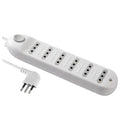 Alargador Con Switch 6 Toma(S) 5 M Blanco