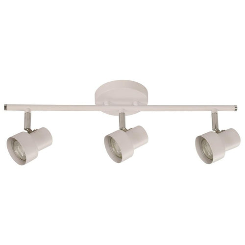Barra Led 3 Luces Acero Blanco