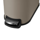 Papelero 10 Litros Metal Gris Mate