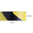 Cinta Demarcatoria Negro/Amarillo 5X330 Cm
