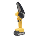 Mini Motosierra Inalambrica 4 Pulg 21 V Bateria Y Cargador