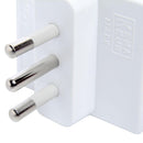 Enchufe Triple Estandar Blanco