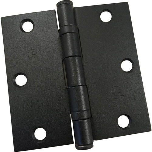 Bisagra 3½"x3½" acero negro colonial blister
