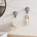 Set de 2 ganchos de succion taupe