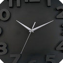 Reloj 3d go 50x50cm negro