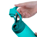 Botella con Filtro Tritan 750 ml Turquesa