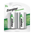 Pack De 2 Pilas Recargables D 2500Mah 1.2V