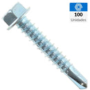 Tornillo Autoperforante Metal 1-1/4 12 mm 100 unidad(es)