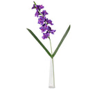 Vara Gladiolo Artificial 100 cm Morado
