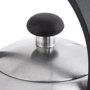 Tetera 2.5 l Acero Inoxidable Gris/Negro