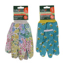 Guantes de Jardin Disenos de Poliester Talla unica Disenos Surtidos