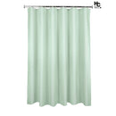 Cortina Bano Tela Eco 178x180 cm Verde