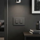 Interruptor doble 9/15 s32 Gris