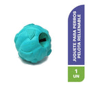 Pelota rellenable para perro