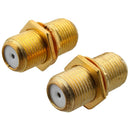Acoplador macho coaxial, 2 unidades
