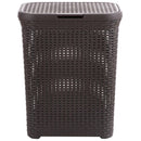 Canasto para Ropa Sucia 60 Litros Cafe