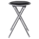 Piso Plegable Negro 44.5x30x30 cm