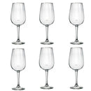 Set 6 Copas De Vino Tinto 540 Ml Cristal Transparente