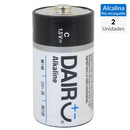 Pack 2 pilas alcalina C 1.5V