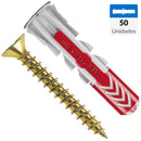 Tarugo Duopower 6Mm + Tornillo 4.5X35Mm 50 Unidades