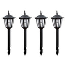 Pack 4 Estacas Solares Led 1 W Ip54 Luz Fria
