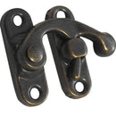 Chapa Decorativa Cierre Izquierdo 32X28 Mm Envejecido