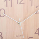 Reloj wooden 29x29cm natural