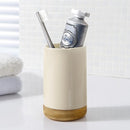 Vaso Doble Bambu Beige