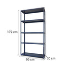 Estante Metal 5 Nivel(Es) 90X172X30 Cm Azul