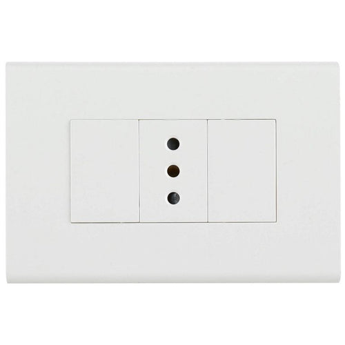Tomacorriente Simple 10 A Blanco…