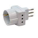 Adaptador Triple Con Schuko