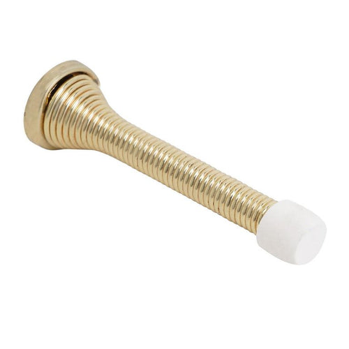 Tope Flexible Puerta Cromado Uso Interior