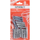 Tarugo Con Tornillo 8 Mm 10 Unidades