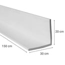 Perfil Autoadhesivo L 30X20 1. 5 M Para Bordes Y Proteccion