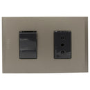 Enchufe + interruptor 10 A Nobile Terra