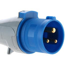 Enchufe Industrial Macho Volante 16 A 2P+T 220V