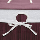 Canasto P/Ropa Rectangular Bambu 30X60X40 Cm 80 L Chocolate