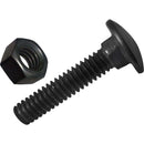 Perno Coche Con Tuerca 1/4 Pulg X1 1/2 Pulg 10 Unidades