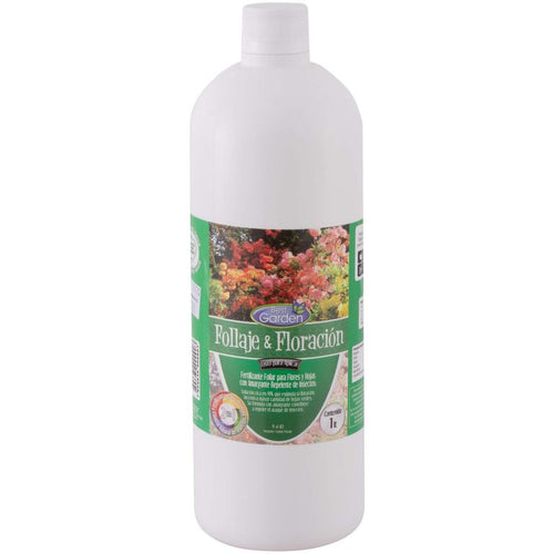 Fertilizante para plantas y flores liquido 1 litro botella