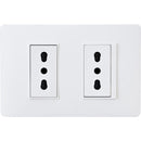 Enchufe 10/16A Doble Luzica Bc