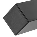 Pata cuadrada abs negra 40x100 mm