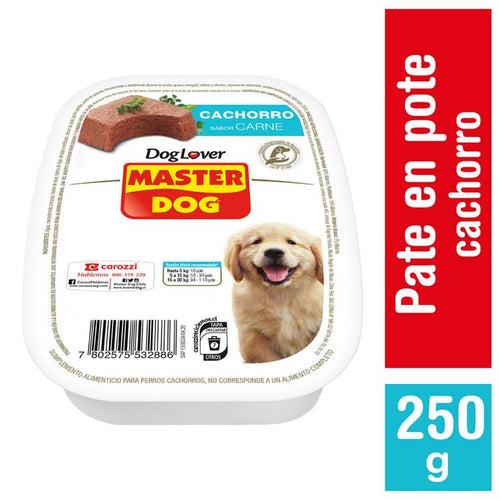 Alimento humedo para cachorro 250 gr carne